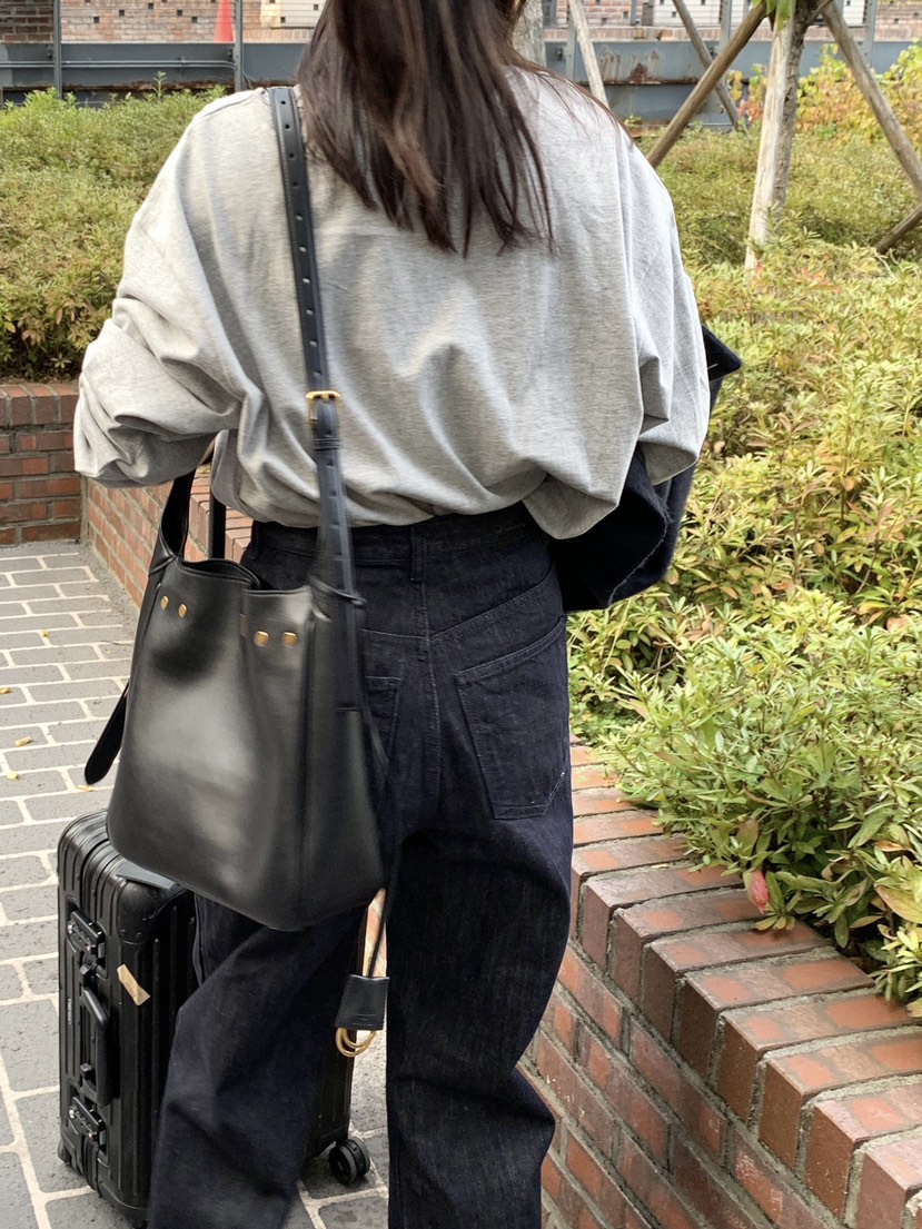 COURGETTE韓國代購㊣女裝新款人氣推薦休閑25秋冬真品長袖T恤COURGETTE長袖T恤