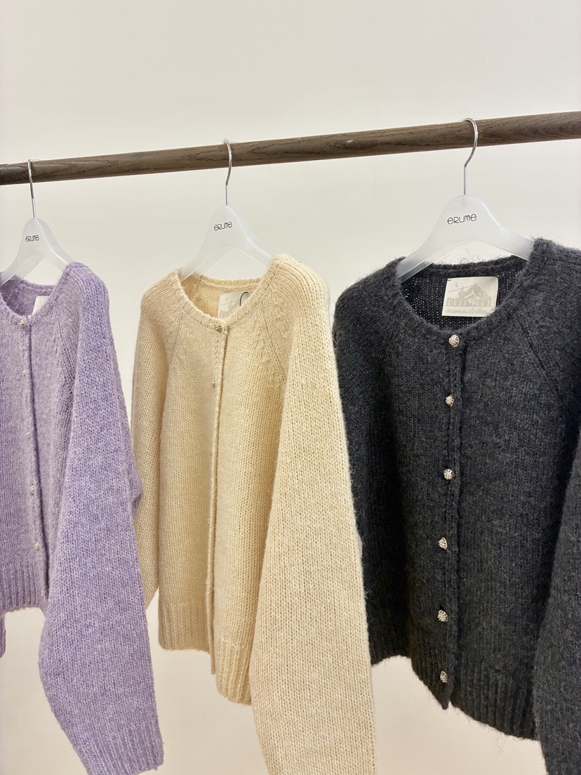 ERUME東大門㊣代購女士新品時尚休閑真品熱賣推薦針織衫馬海毛ERUME針織衫