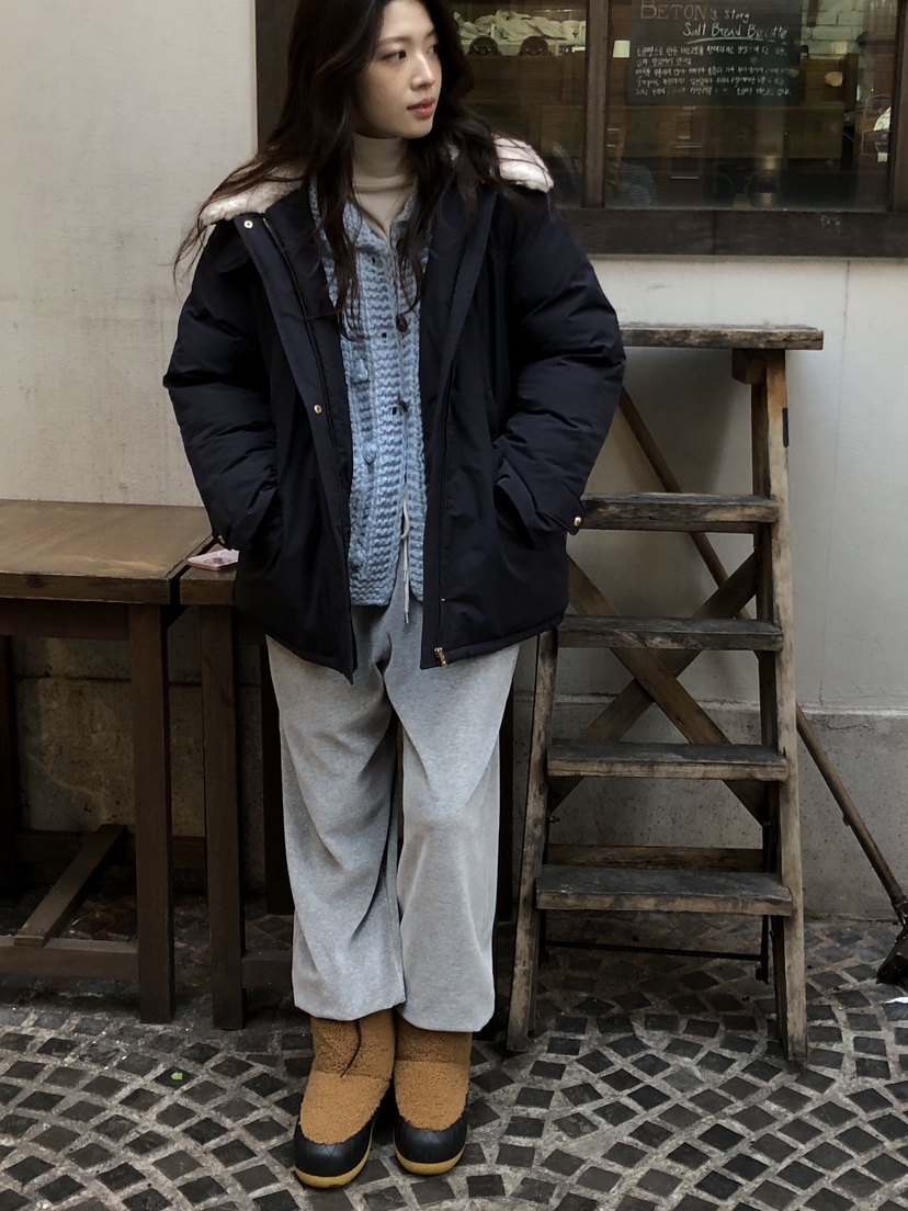 ERUME韓國直郵㊣女裝新款熱賣25秋冬職業時尚人氣真品短款棉服ERUME短款棉服