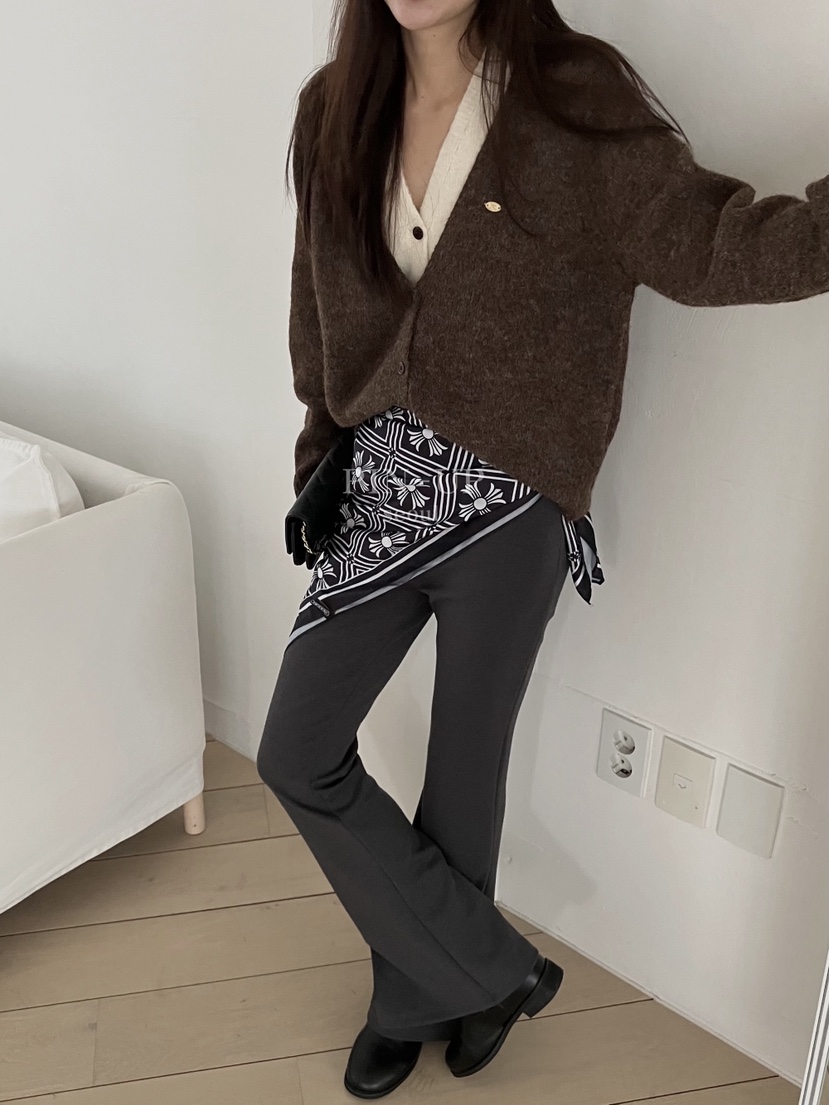 PIN-UP東大門㊣代購女裝新款休閑時尚推薦真品針織衫雙層開衫PIN-UP針織衫