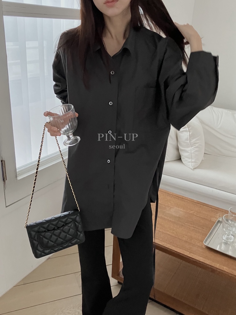 PIN-UP韓國代購㊣女士新款真品職業熱賣時尚推薦襯衫蕾絲衫PIN-UP襯衫/蕾絲衫