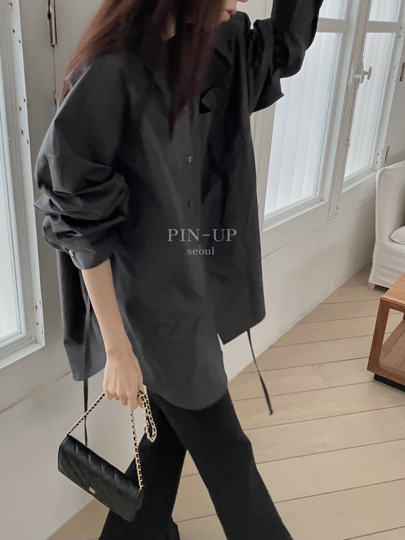 PIN-UP韓國代購㊣女士新款真品職業熱賣時尚推薦襯衫蕾絲衫PIN-UP襯衫/蕾絲衫