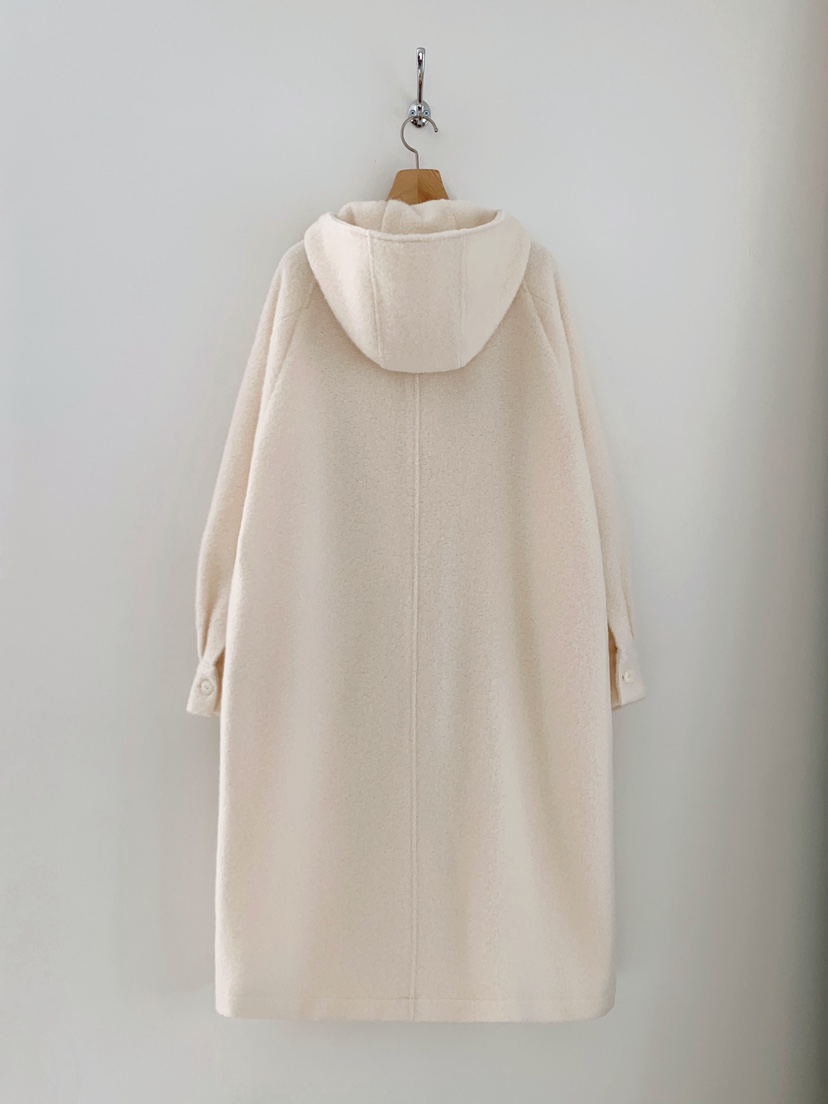 COURGETTE韓國直郵㊣女士新品25秋冬熱賣時尚休閑中長款大衣COURGETTE中長款大衣