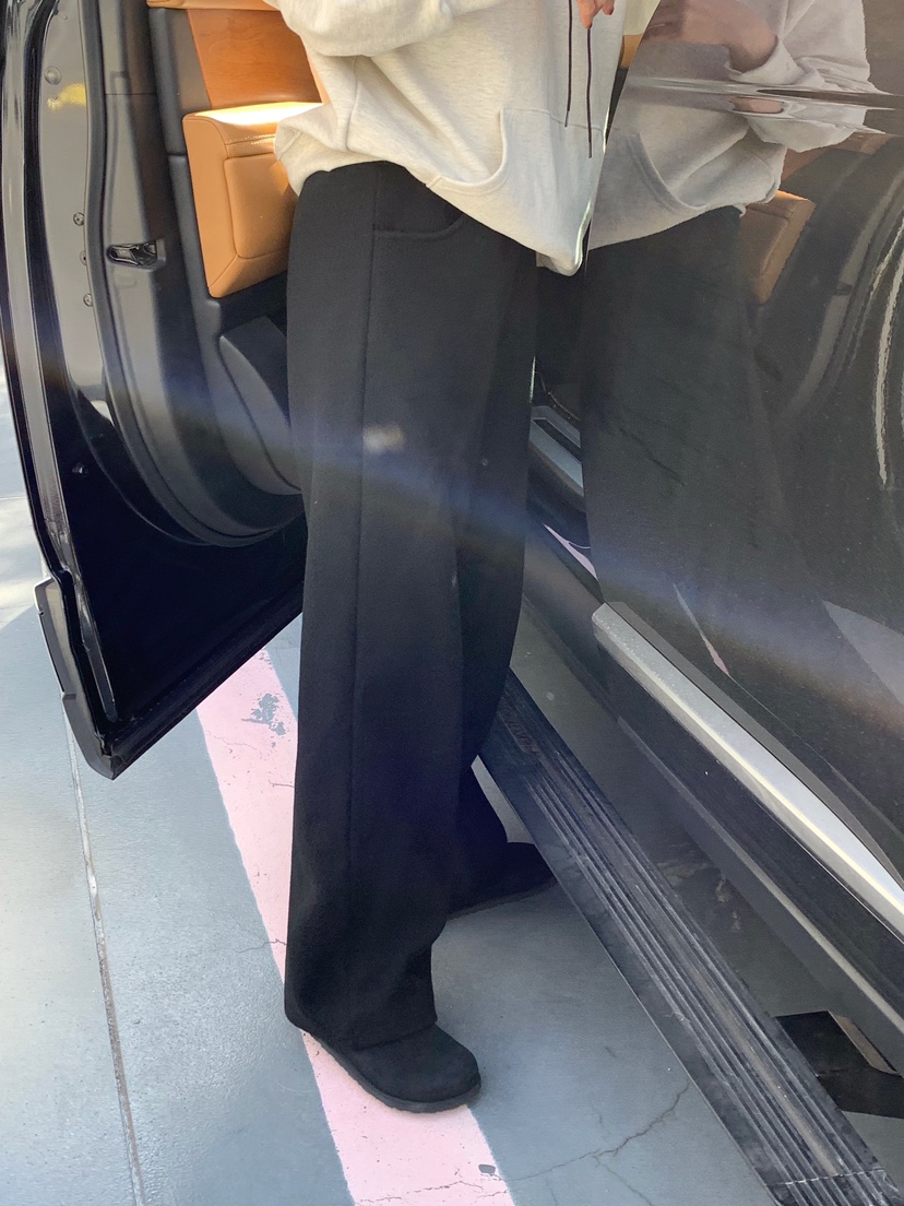 COURGETTE東大門㊣實拍女裝新款休閑25秋冬熱賣時尚人氣休閑褲COURGETTE休閑褲