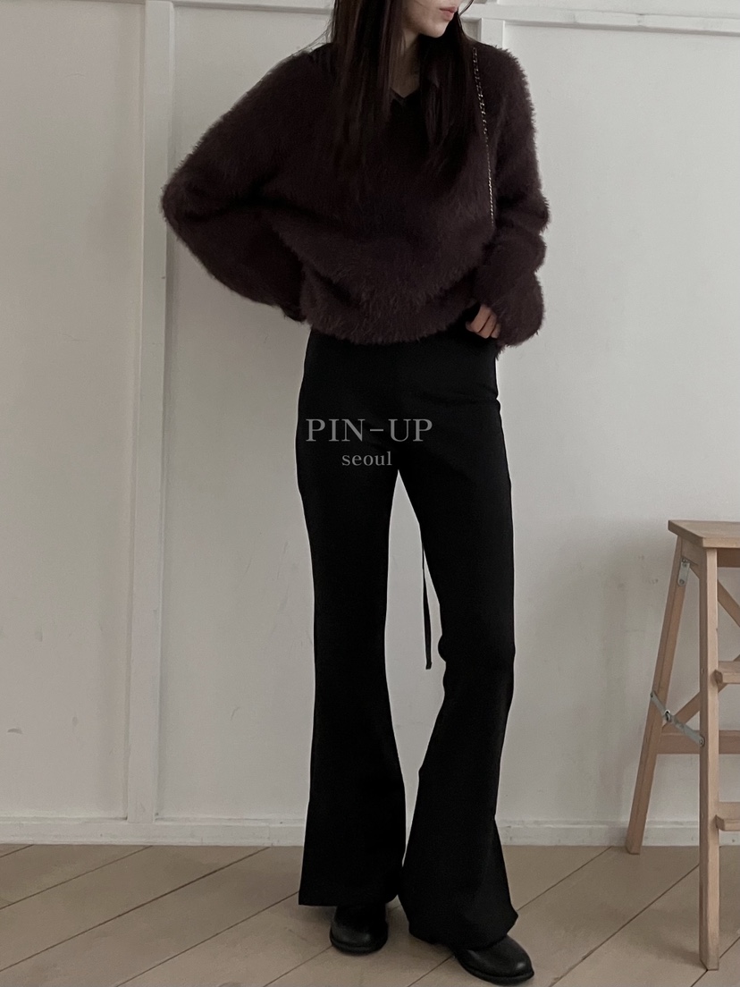 PIN-UP東大門㊣實拍女裝新款人氣熱賣真品時尚職業推薦休閑褲PIN-UP休閑褲