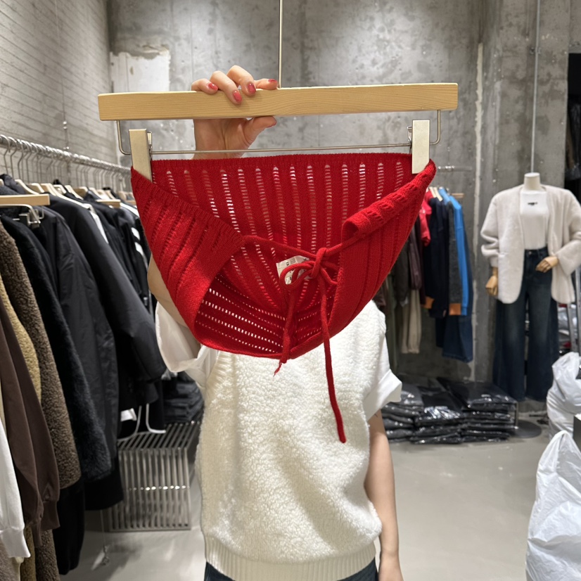 JUNI韓國直郵㊣女裝新品推薦時尚人氣25秋冬休閑職業圍巾披肩my juni圍巾/披肩圖色2