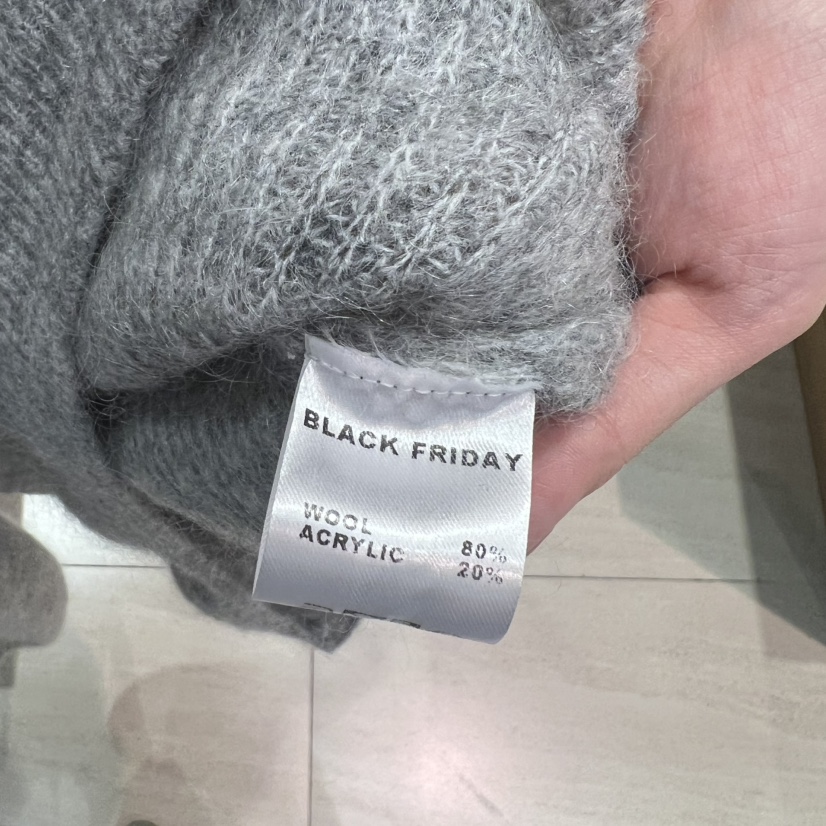 BLACKFRIDAY韓國直郵㊣女士新款時尚熱賣推薦25秋冬真品針織衫BLACK FRIDAY針織衫