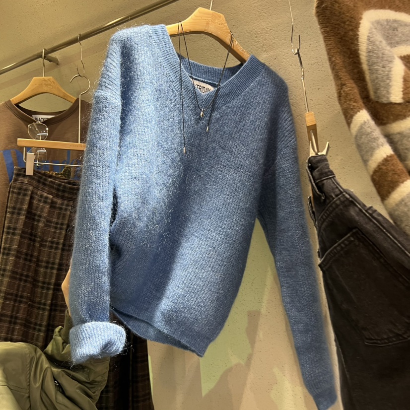 BLACKFRIDAY韓國直郵㊣女士新款時尚熱賣推薦25秋冬真品針織衫BLACK FRIDAY針織衫圖色2