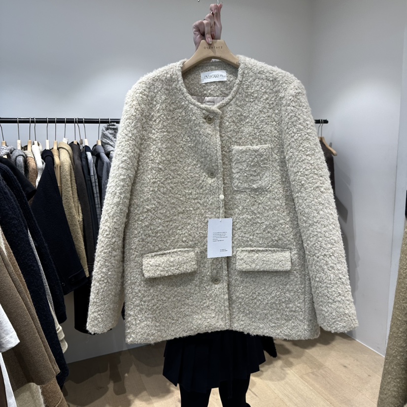 OVERTAKE東大門㊣代購女裝新款職業25秋冬推薦時尚真品夾克OVERTAKE夾克