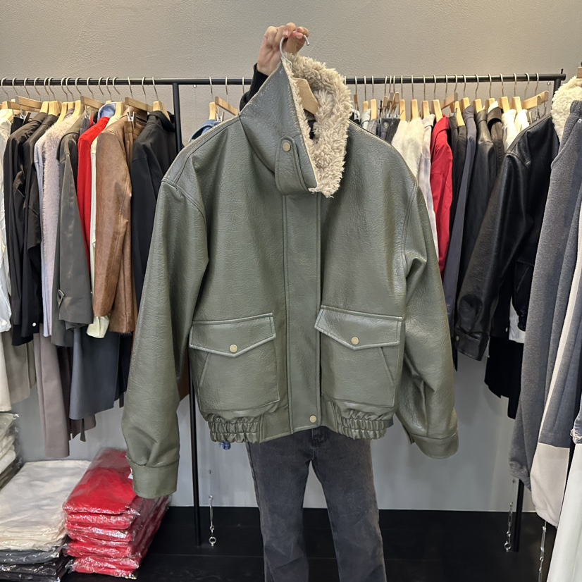 FLAMME TOIT韓國直郵㊣女裝新款熱賣時尚真品25秋冬推薦夾克FLAMME TOIT夾克