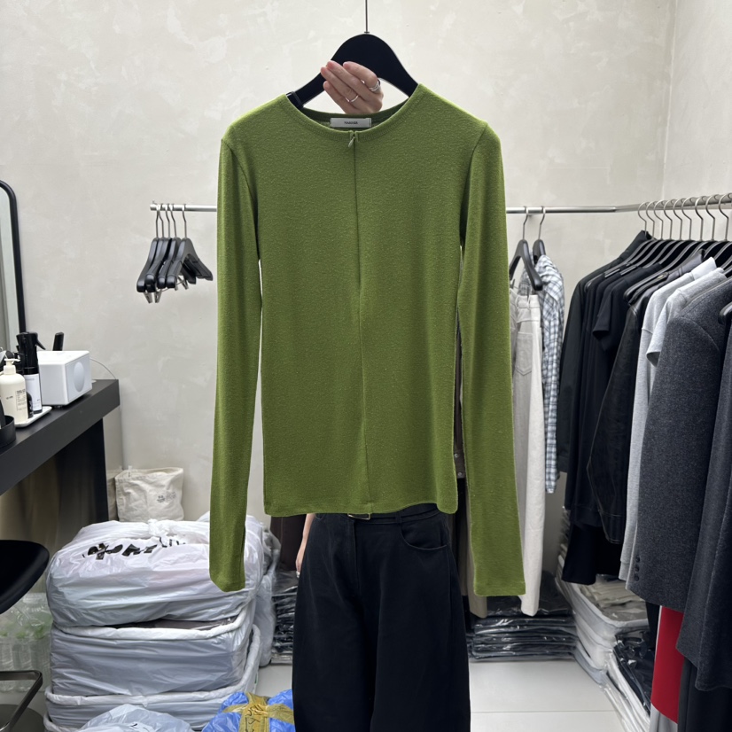 MARINER東大門㊣代購女士新款時尚職業真品推薦長袖T恤拉鏈MARINER長袖T恤圖色2