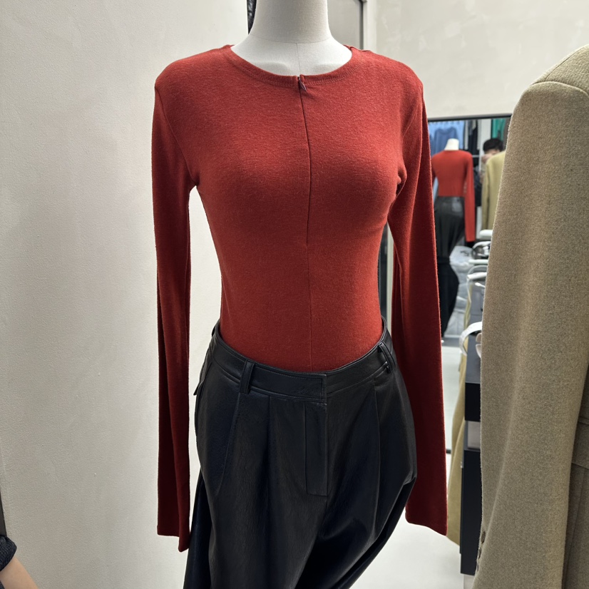 MARINER東大門㊣代購女士新款時尚職業真品推薦長袖T恤拉鏈MARINER長袖T恤圖色3