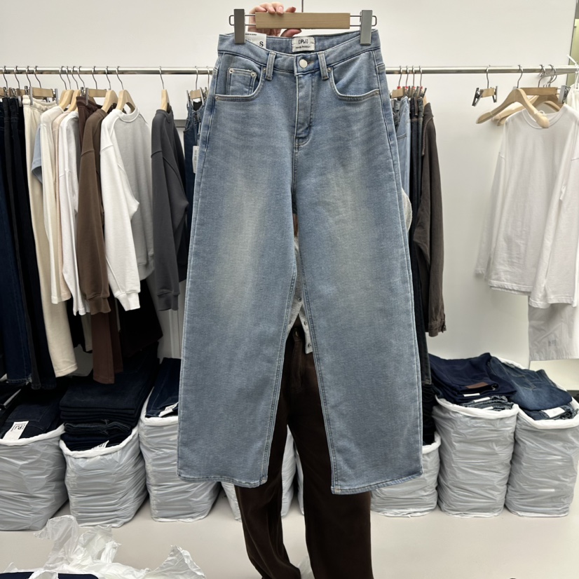 PAI韓國代購㊣女裝新款25秋冬時尚休閑人氣職業熱賣真品牛仔褲[PΛi]_PAi牛仔褲圖色1