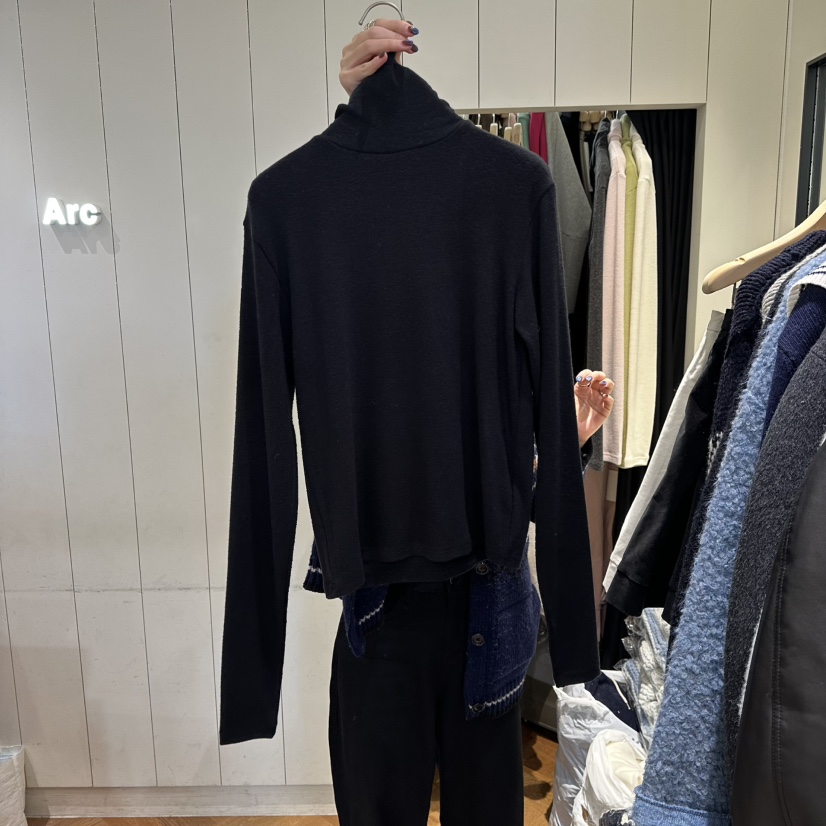 ARC東大門㊣實拍女裝新款休閑職業推薦人氣熱賣25秋冬長袖T恤ARC EN CIEL長袖T恤圖色4