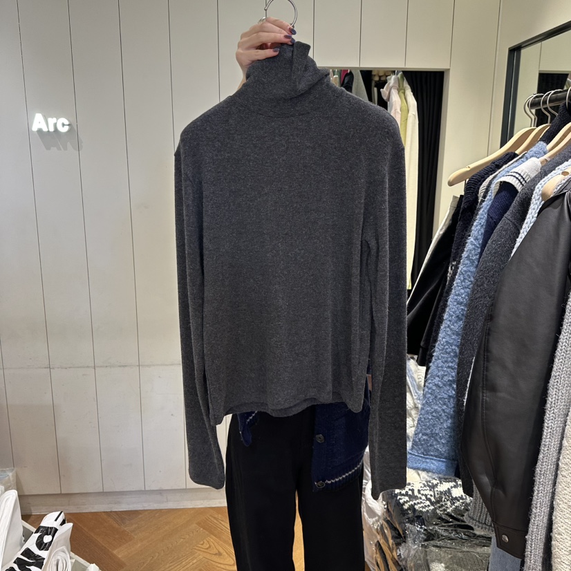 ARC東大門㊣實拍女裝新款休閑職業推薦人氣熱賣25秋冬長袖T恤ARC EN CIEL長袖T恤圖色5