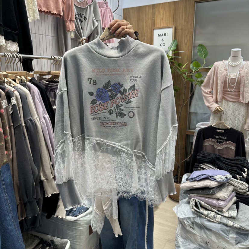 MARI CO東大門㊣實拍女士新款推薦熱賣人氣休閑時尚職業衛衣MARI CO衛衣圖色1