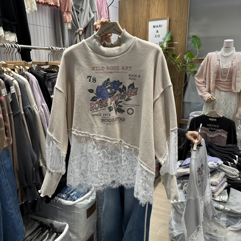 MARI CO東大門㊣實拍女士新款推薦熱賣人氣休閑時尚職業衛衣MARI CO衛衣圖色2