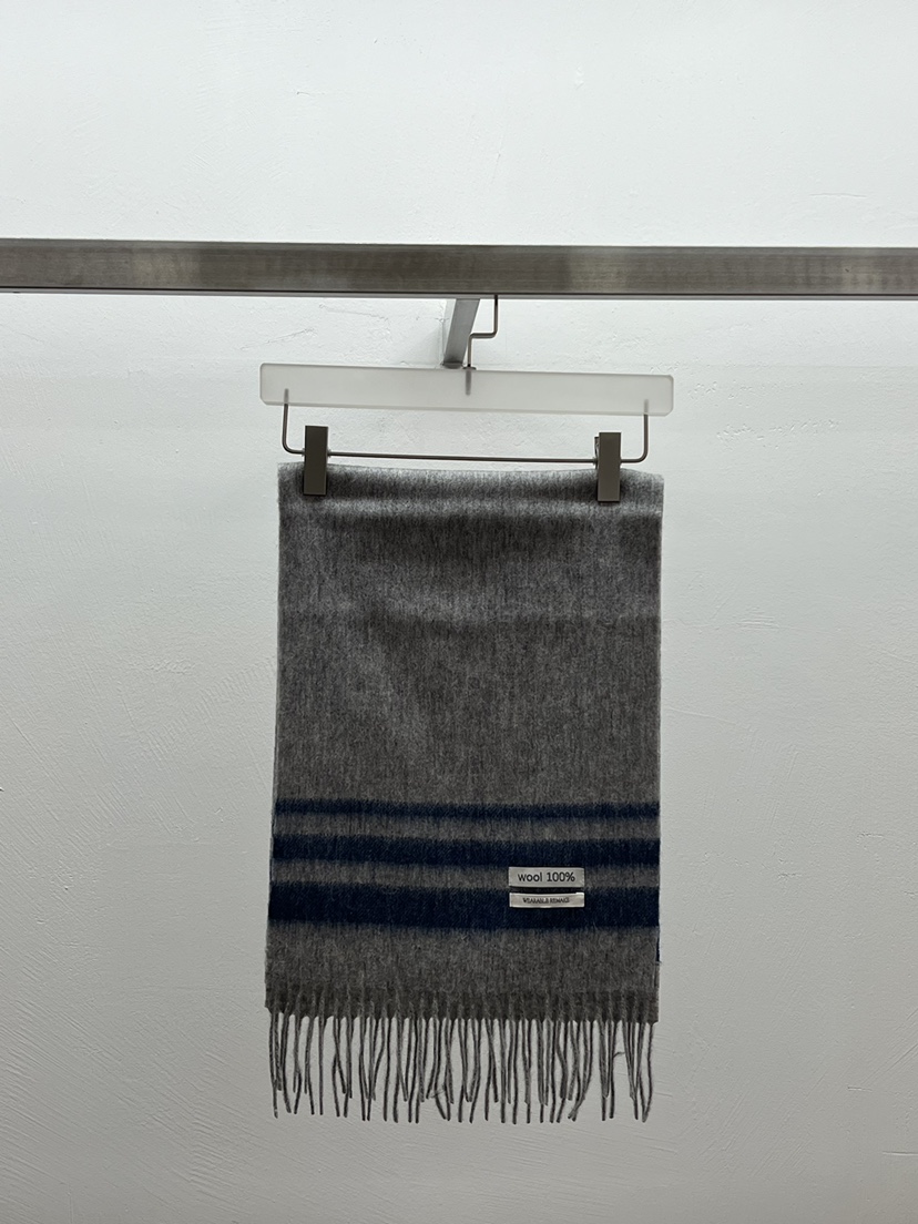 WEARABLE-L韓國代購㊣女士新款真品人氣圍巾披肩羊毛圍巾條紋WEARABLE圍巾/披肩