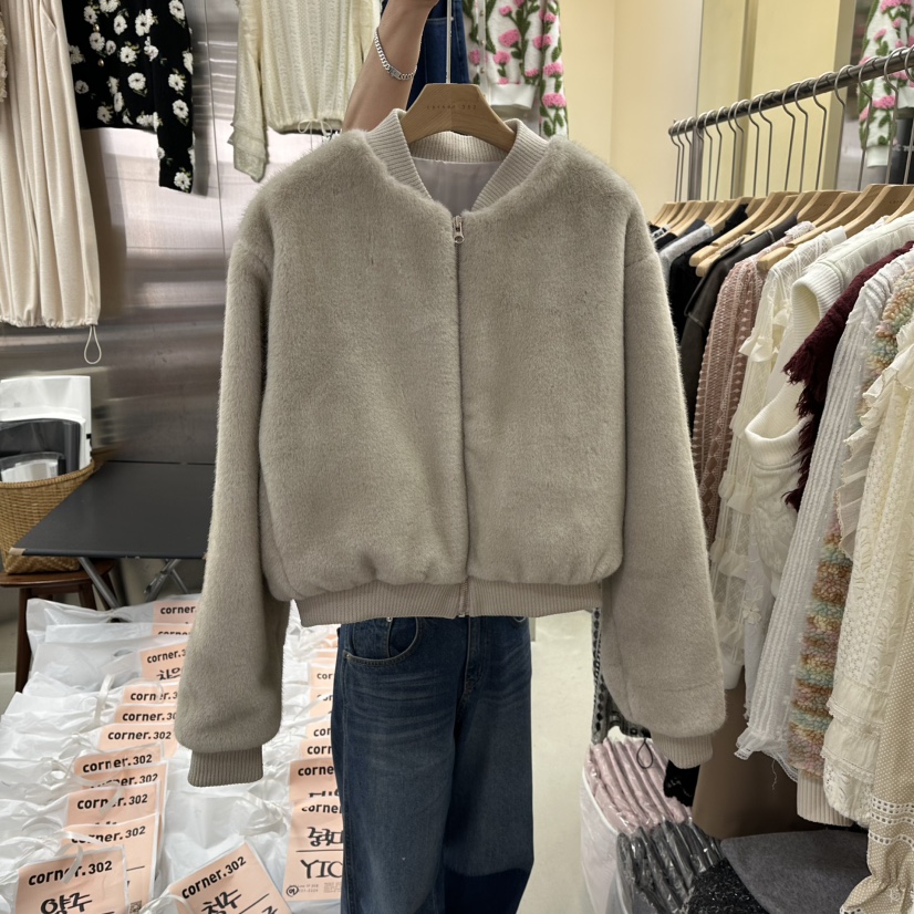 CORNER東大門㊣代購女士新品時尚人氣真品25秋冬推薦熱賣夾克CORNER.302夾克圖色1