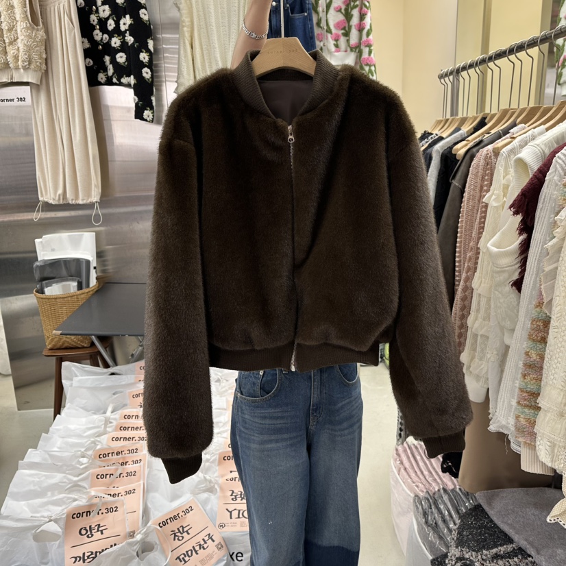 CORNER東大門㊣代購女士新品時尚人氣真品25秋冬推薦熱賣夾克CORNER.302夾克圖色2