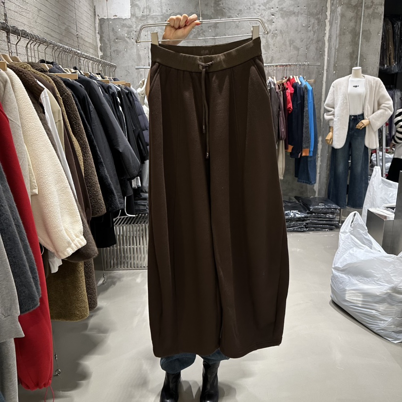 JUNI韓國直郵㊣女士新品真品推薦人氣熱賣職業25秋冬休閑褲my juni休閑褲圖色2