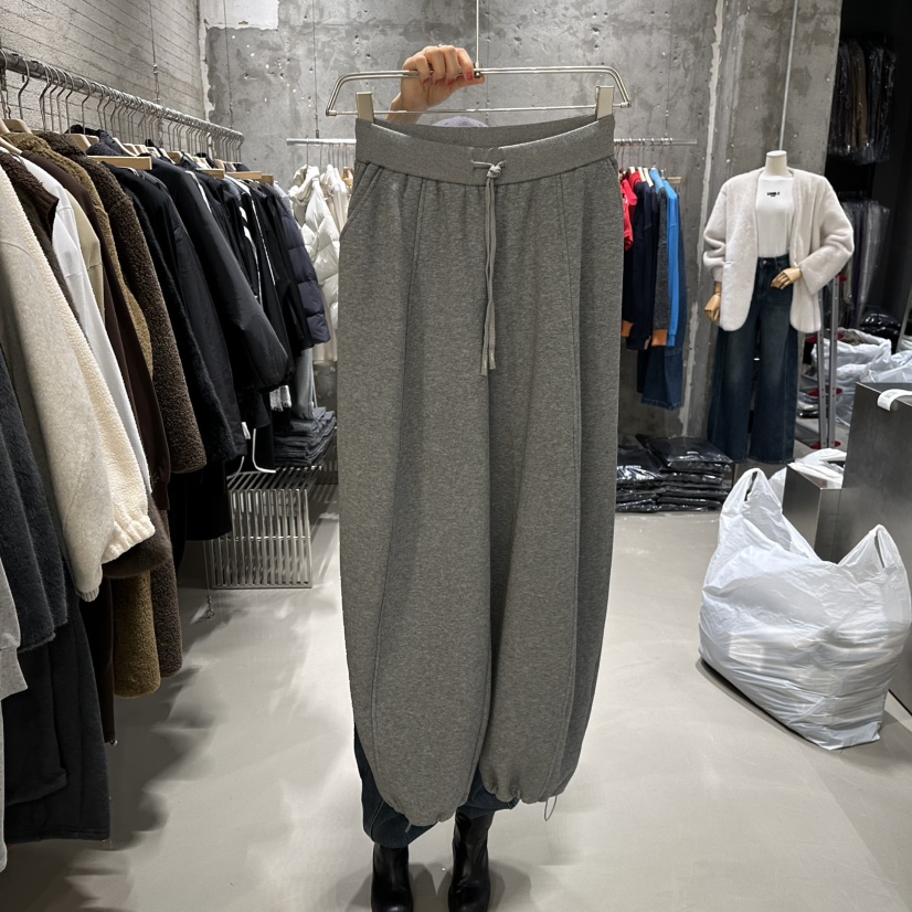 JUNI韓國直郵㊣女士新品真品推薦人氣熱賣職業25秋冬休閑褲my juni休閑褲圖色3