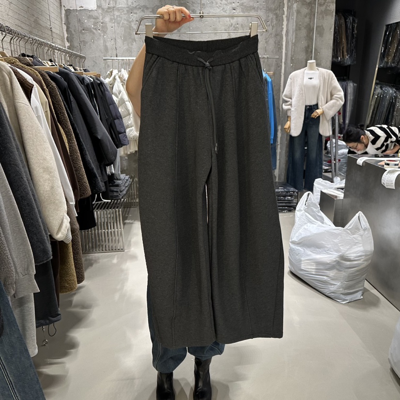 JUNI韓國直郵㊣女士新品真品推薦人氣熱賣職業25秋冬休閑褲my juni休閑褲圖色4