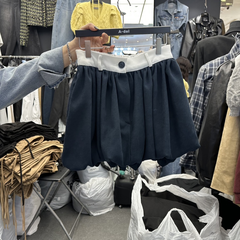 A-DEL東大門㊣代購女裝新品25秋冬時尚職業推薦休閑人氣裙褲A-DEL裙褲圖色2