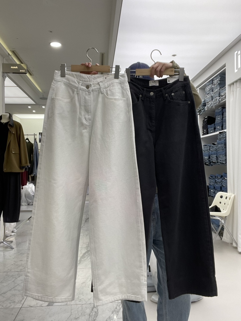 PAI韓國直郵㊣女裝新款人氣真品25秋冬休閑推薦時尚牛仔褲拉絨[PΛi]_PAi牛仔褲