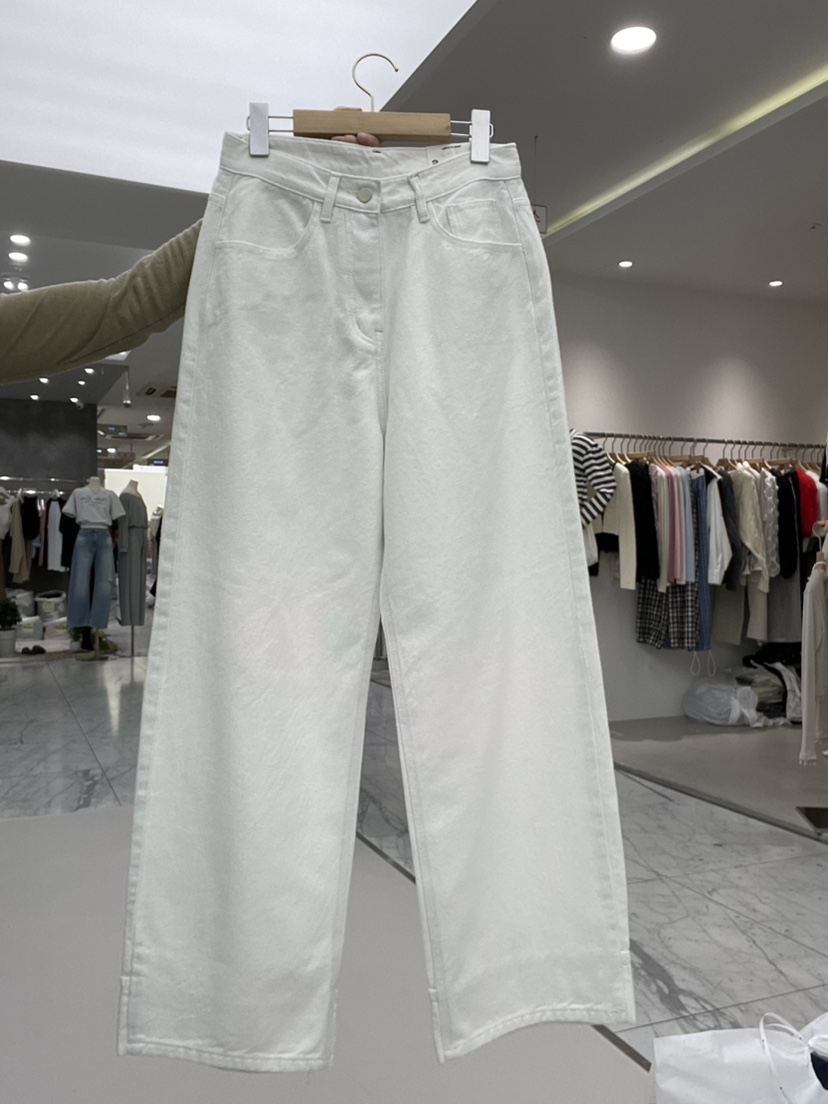 PAI韓國直郵㊣女裝新款人氣真品25秋冬休閑推薦時尚牛仔褲拉絨[PΛi]_PAi牛仔褲圖色1