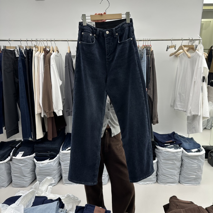 PAI韓國直郵㊣女裝新品人氣熱賣職業休閑推薦時尚25秋冬牛仔褲[PΛi]_PAi牛仔褲圖色1