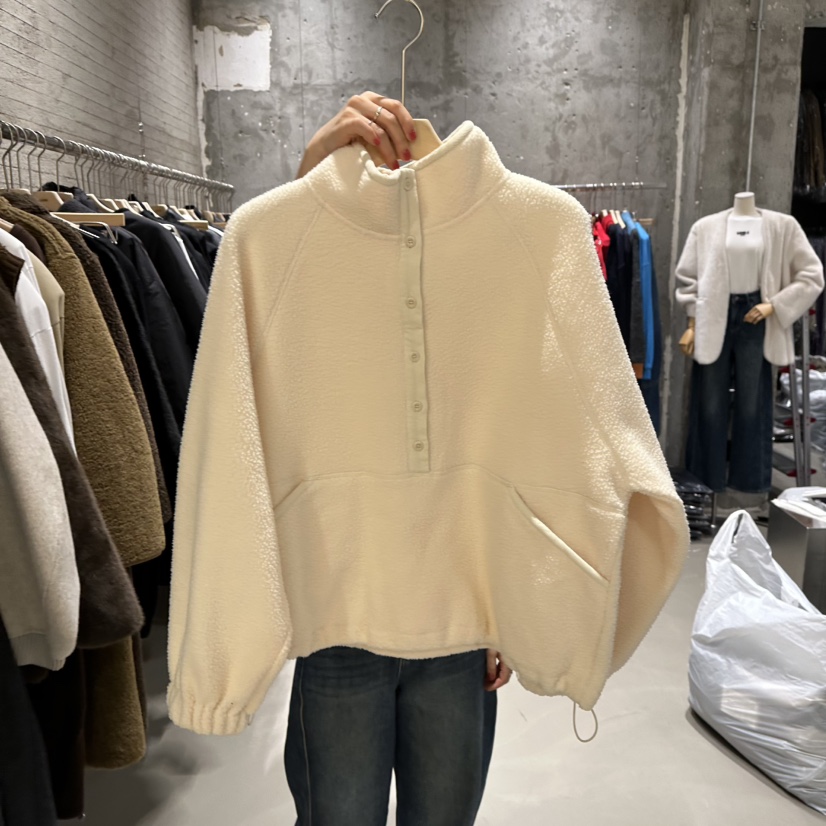 JUNI東大門㊣實拍女裝新款熱賣時尚人氣推薦真品休閑衛衣拉鏈my juni衛衣圖色1