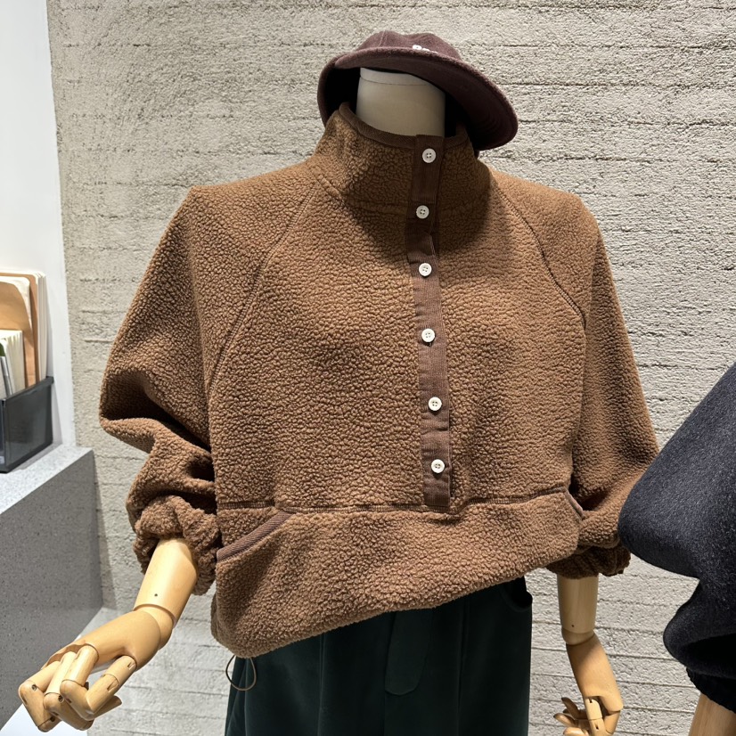 JUNI東大門㊣實拍女裝新款熱賣時尚人氣推薦真品休閑衛衣拉鏈my juni衛衣圖色2