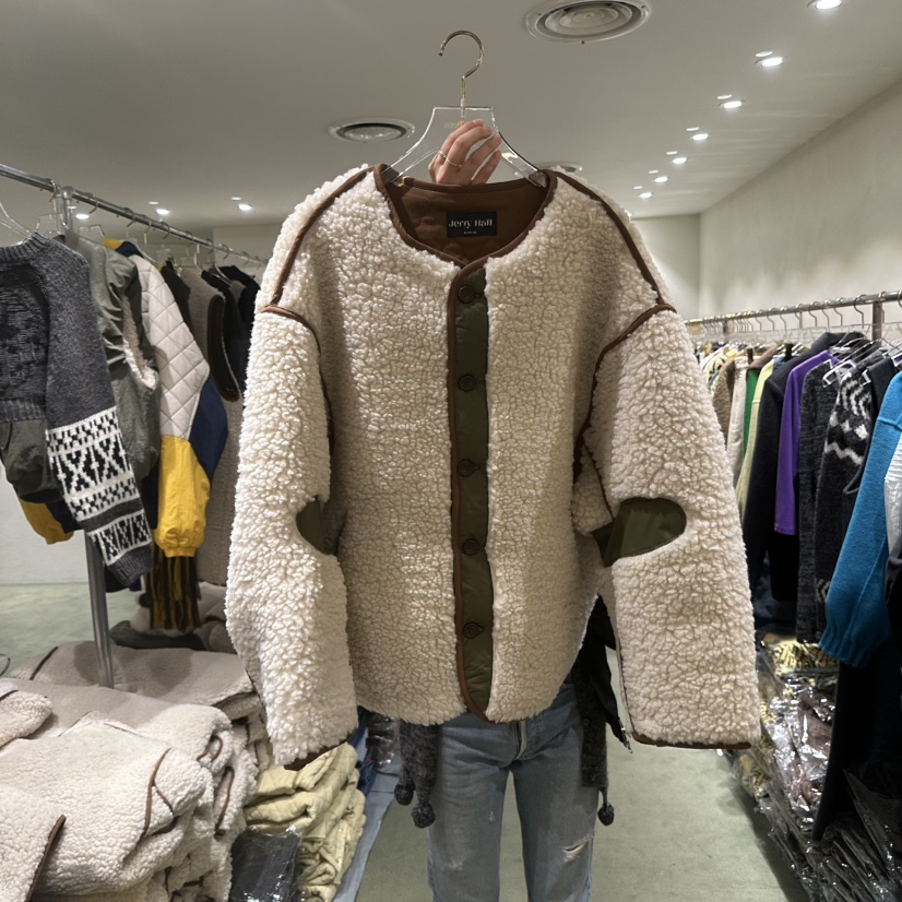 JERRY HALL-P東大門㊣實拍女裝新款休閑熱賣真品夾克羊毛JERRY HALL夾克