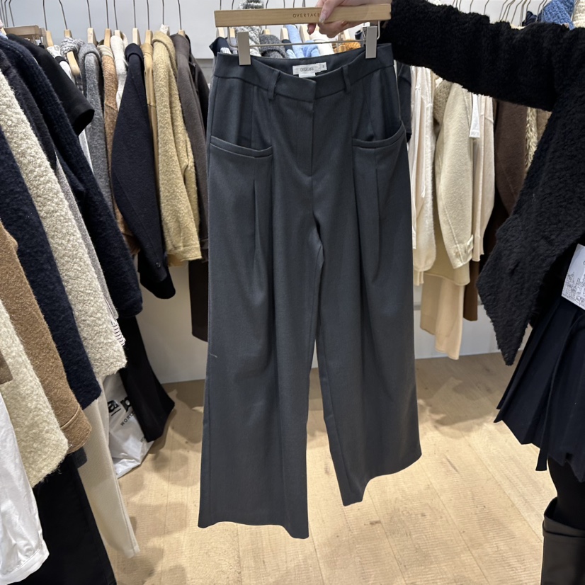 OVERTAKE東大門㊣直郵女士新品真品推薦職業熱賣時尚休閑褲OVERTAKE休閑褲圖色2