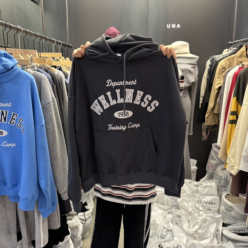 UNA/THE MAY東大門㊣實拍女士新款推薦職業25秋冬熱賣衛衣THEMAY/UNA衛衣圖色2