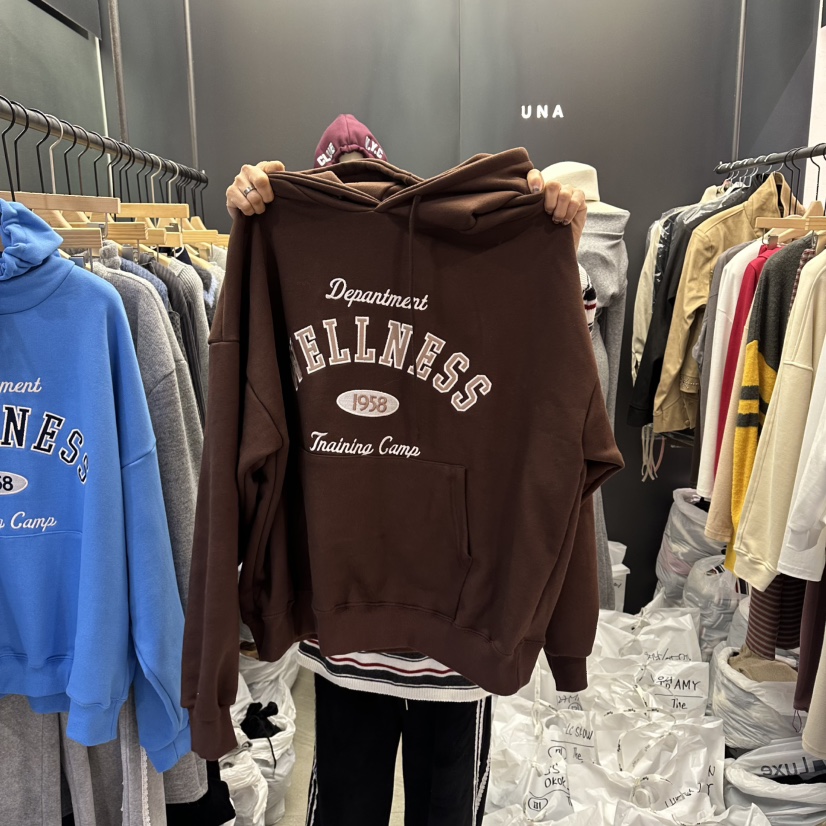 UNA/THE MAY東大門㊣實拍女士新款推薦職業25秋冬熱賣衛衣THEMAY/UNA衛衣圖色3