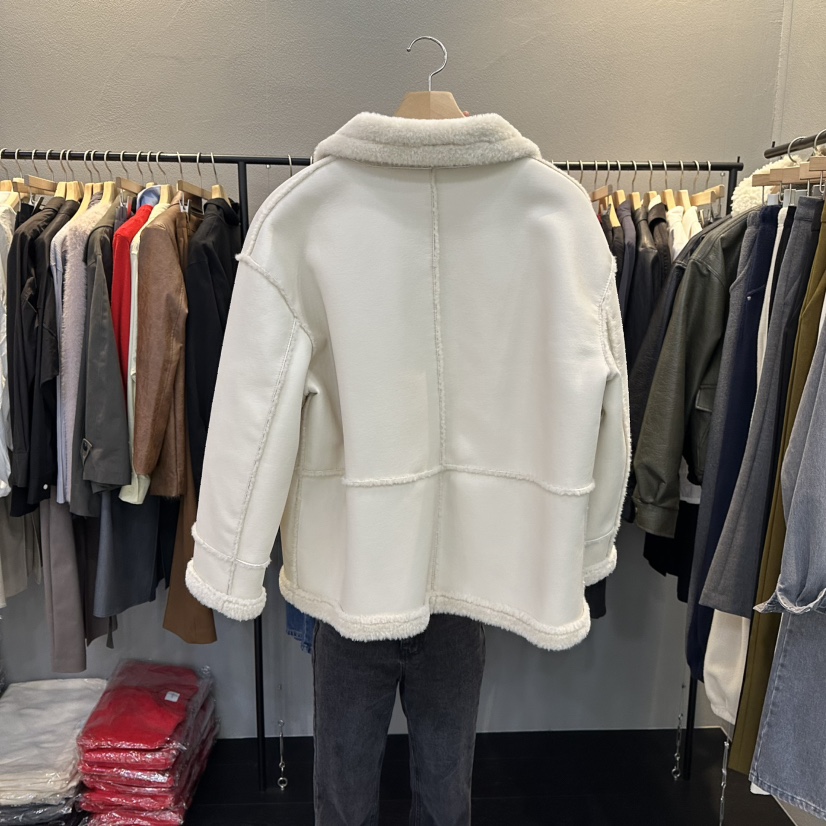 FLAMME TOIT韓國直郵㊣女士新款休閑25秋冬真品推薦熱賣夾克FLAMME TOIT夾克