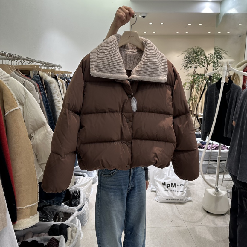 GRACIA東大門㊣代購女士新品休閑熱賣真品人氣時尚短款羽絨服GRACIA短款羽絨服圖色2