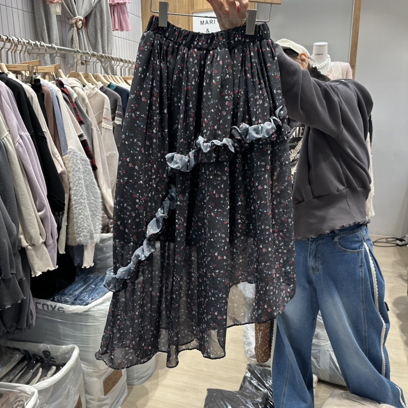 MARI CO韓國代購㊣女士新品休閑時尚推薦職業熱賣25秋冬長裙MARI CO長裙圖色2