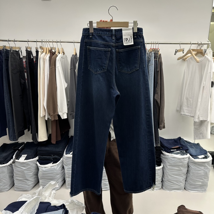 PAI韓國直郵㊣女士新款推薦人氣職業25秋冬真品休閑牛仔褲拉絨[PΛi]_PAi牛仔褲