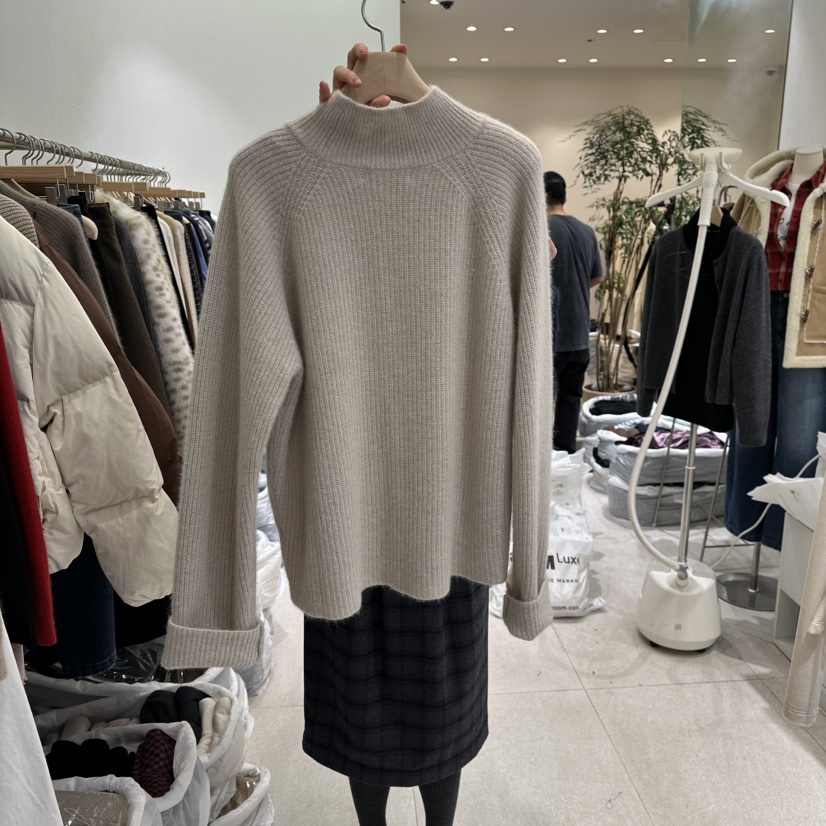 GRACIA東大門㊣直郵女士新品休閑推薦時尚25秋冬針織衫浣熊GRACIA針織衫