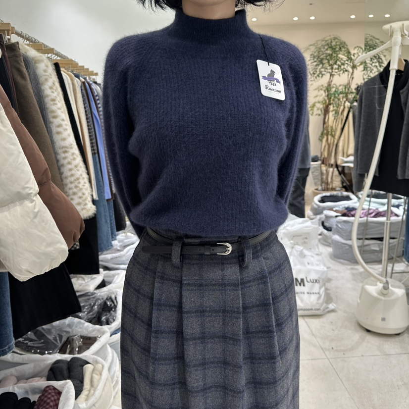 GRACIA東大門㊣直郵女士新品休閑推薦時尚25秋冬針織衫浣熊GRACIA針織衫