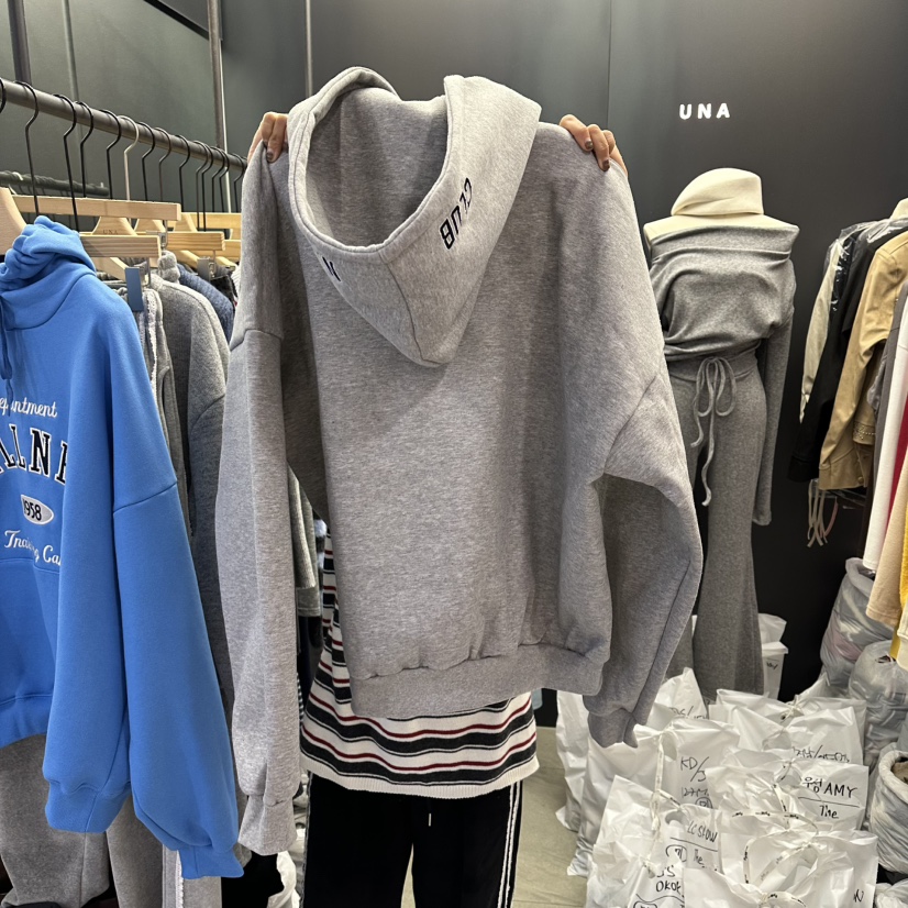 UNA/THE MAY東大門㊣實拍女裝新款職業人氣25秋冬休閑衛衣THEMAY/UNA衛衣