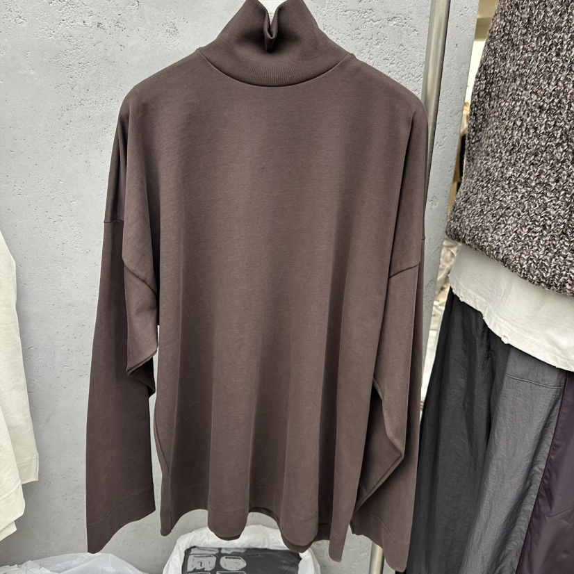 SIXTEEN東大門㊣實拍女裝新款25秋冬真品推薦職業時尚長袖T恤SIXTEEN長袖T恤圖色3