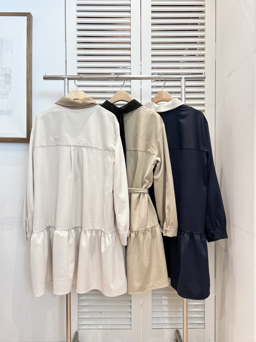FAVE-L東大門㊣直郵女士新品25秋冬休閑人氣真品推薦連衣裙FAVE-L連衣裙