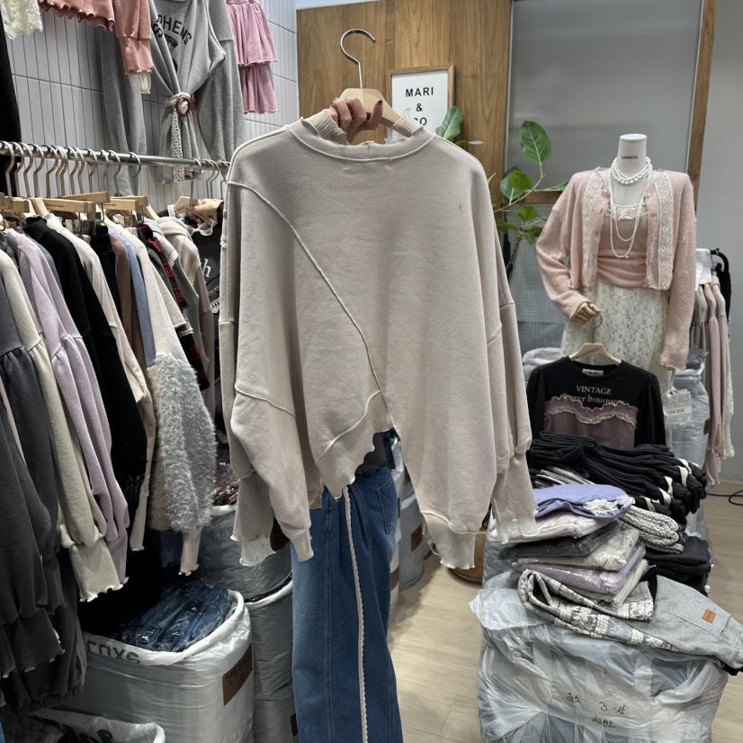 MARI CO東大門㊣實拍女士新款休閑人氣真品職業熱賣時尚衛衣MARI CO衛衣