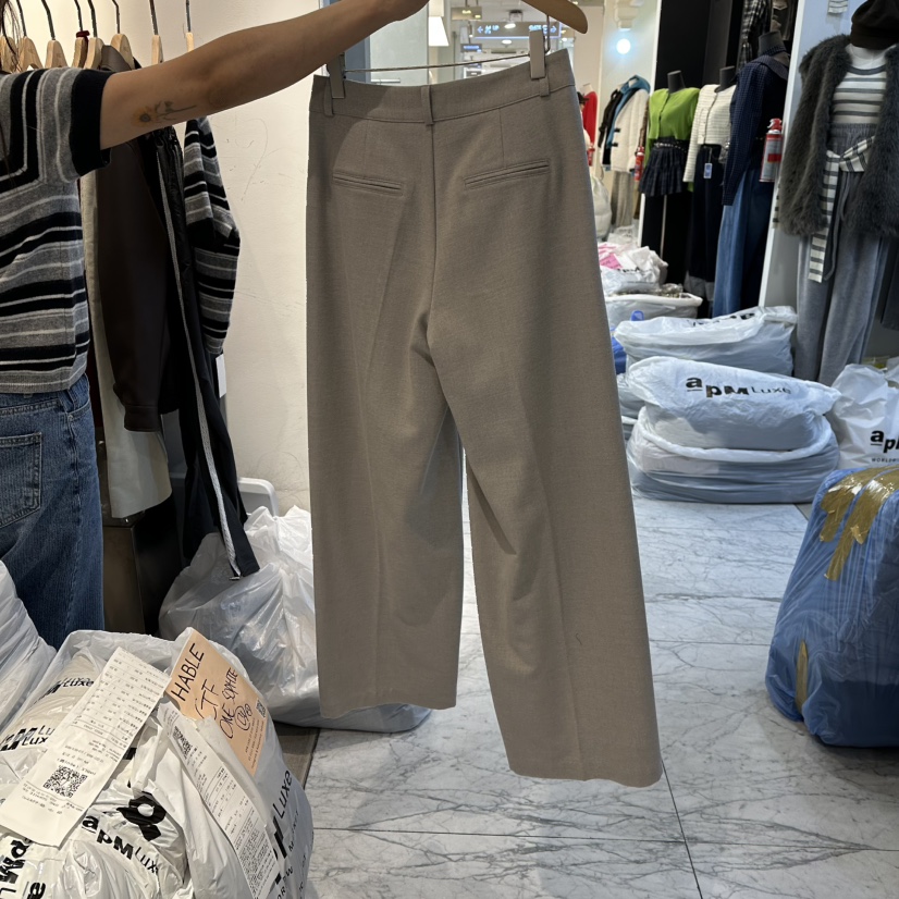 HABLE韓國直郵㊣女士新品推薦人氣職業真品熱賣時尚休閑休閑褲HABLE休閑褲