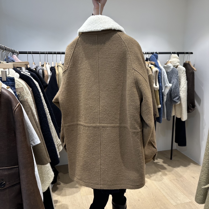 OVERTAKE東大門㊣實拍女士新品熱賣25秋冬人氣時尚推薦夾克OVERTAKE夾克