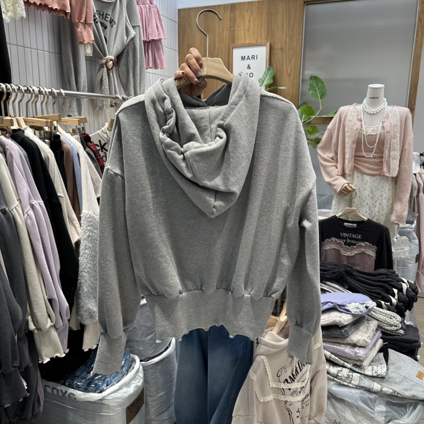 MARI CO東大門㊣代購女士新款真品休閑時尚25秋冬衛衣加絨MARI CO衛衣